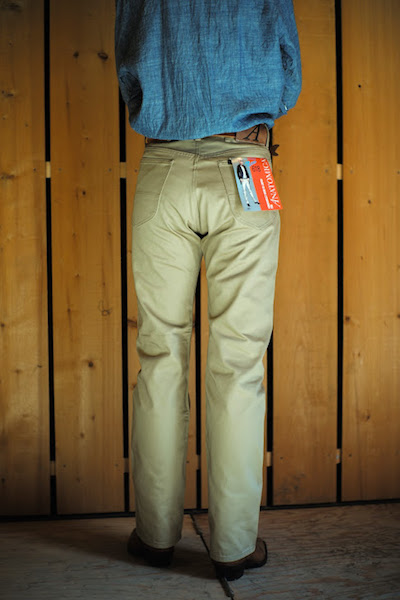 ANATOMICA SAPPORO ONLINE STORE / 618 CALIFORNIAN / SATEEN / MOCHA