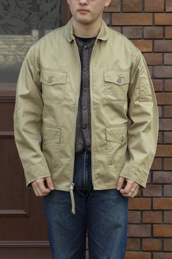 ANATOMICA SAPPORO ONLINE STORE / FLIGHT JACKET / COTTON / BEIGE