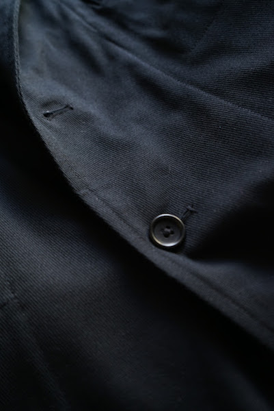 ANATOMICA SAPPORO ONLINE STORE / HOBEREAU / TWILL COTTON / BLACK