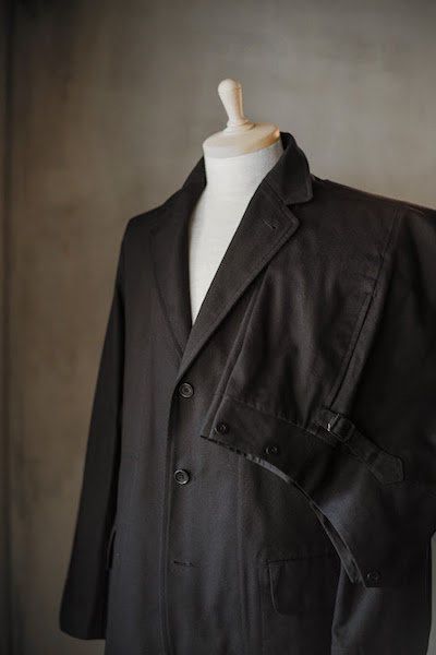 ANATOMICA SAPPORO ONLINE STORE / HOBEREAU / TWILL COTTON / BLACK