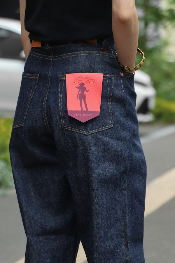 【数量限定】 ONLINE SAPPORO ANATOMICA STORE INDIGO / ONE MARILYN #618 / パンツ