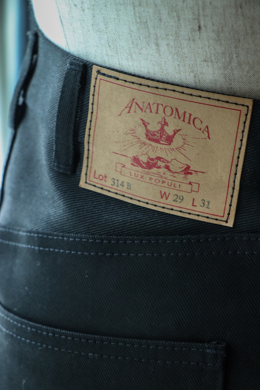 ANATOMICA SAPPORO ONLINE STORE / 314BEAT / COTTON / BLACK