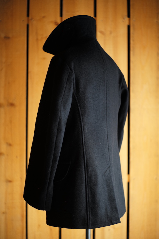 ANATOMICA SAPPORO ONLINE STORE / PEA COAT for LADIES / FRENCH WOOL / BLACK