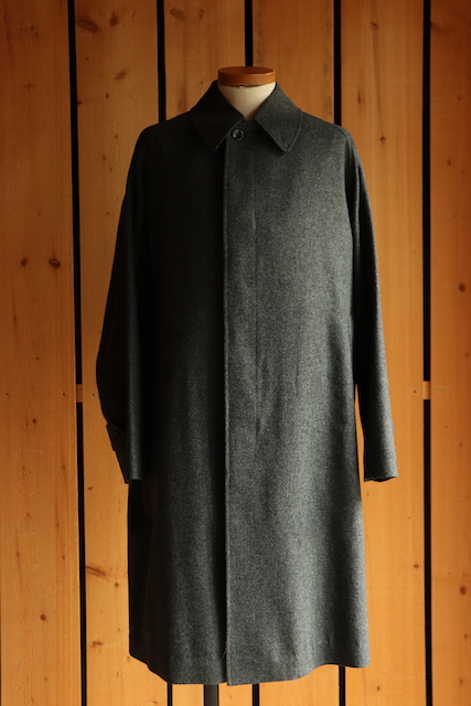 ANATOMICA SAPPORO ONLINE STORE / SINGLE RAGLAN COAT Ⅶ / LODEN WOOL / GREY