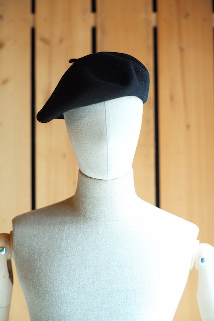 ANATOMICA SAPPORO ONLINE STORE / BASQUE BERET / WOOL / BLACK / 10