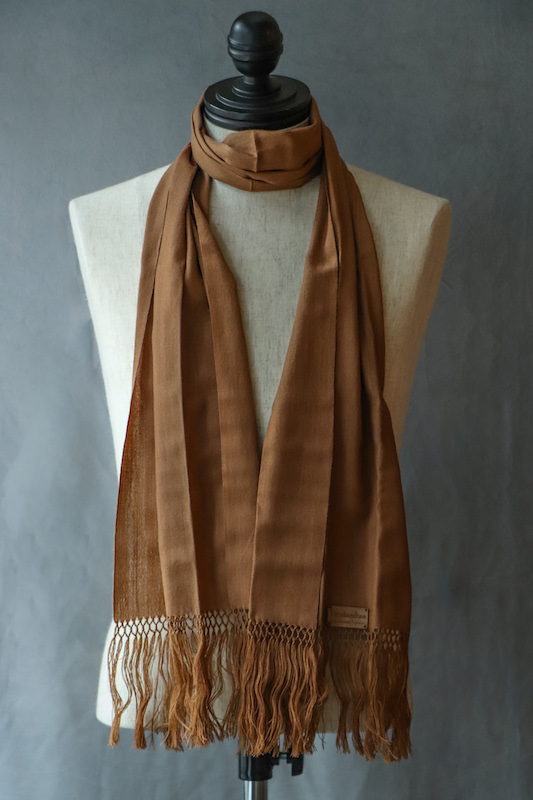 ANATOMICA SAPPORO ONLINE STORE / VICUNANDINA SCARF / BROWN / SMALL